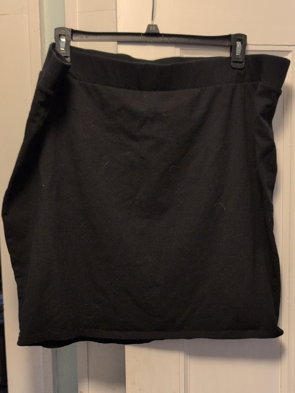 Black Women's Knit Straight Miniskirt Skirt Torrid 5